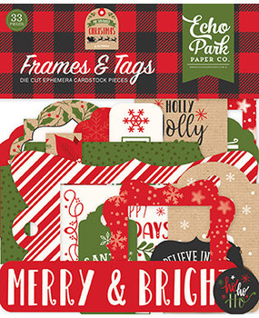 Echo Park My Favorite Christmas Ephemera Frames & Tags (MFC190025) Echo Park My Favorite Christmas Ephemera Frames & Tags (MFC190025)