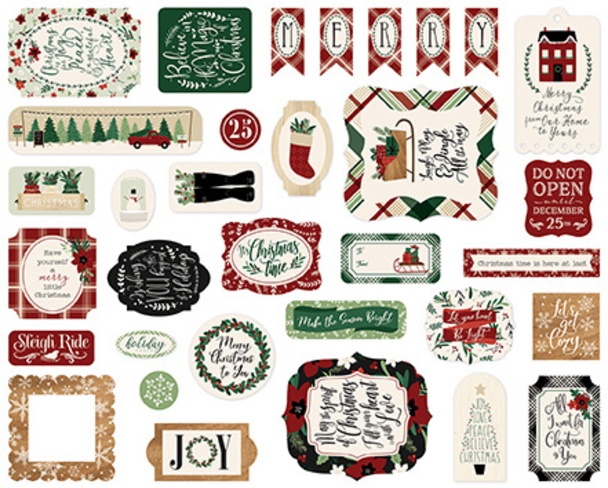 Echo Park A Cozy Christmas Ephemera (ACC189024)