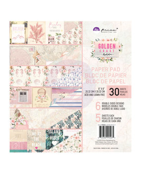 Prima Marketing Inc Golden Coast 8x8 Inch Paper Pad (995065) Prima Marketing Inc Golden Coast 8x8 Inch Paper Pad (995065)