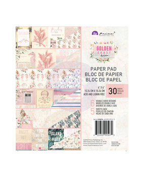 Prima Marketing Inc Golden Coast 6x6 Inch Paper Pad (995072)*
