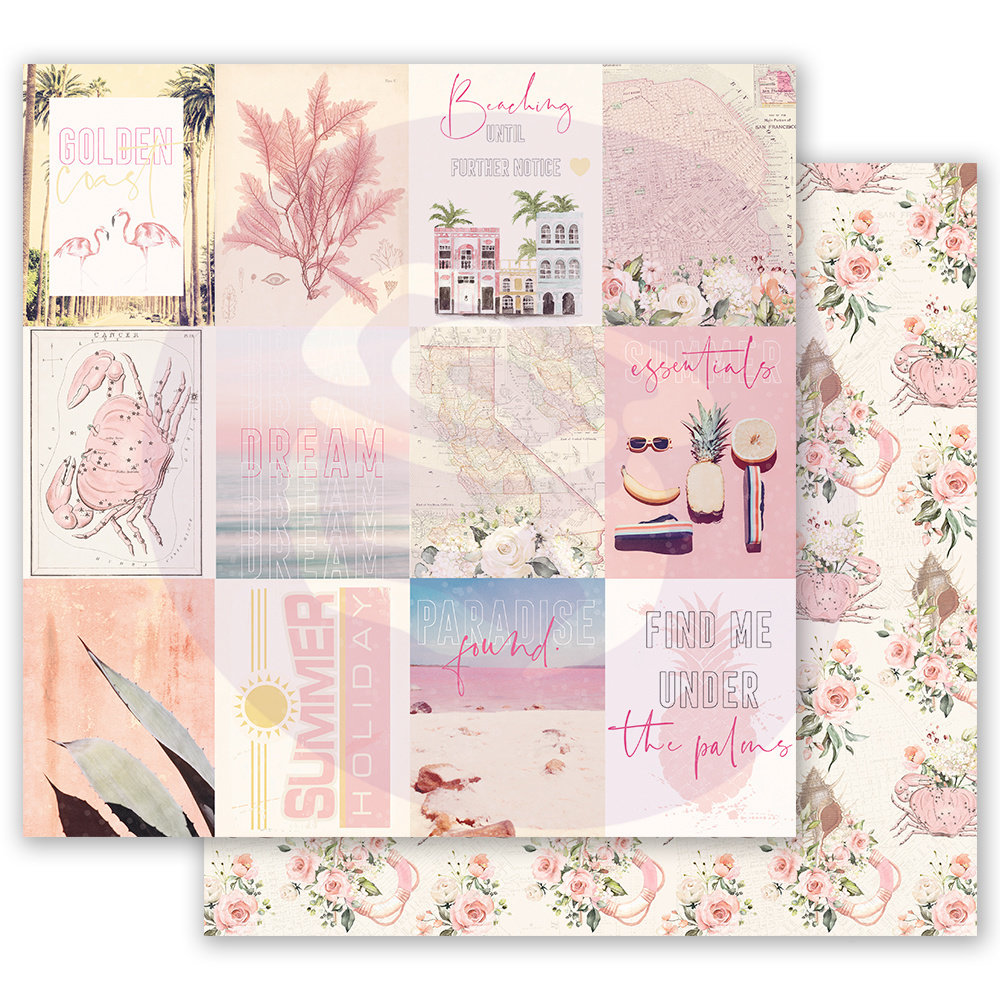 Prima Marketing Inc Golden Coast 6x6 Inch Paper Pad (995072)