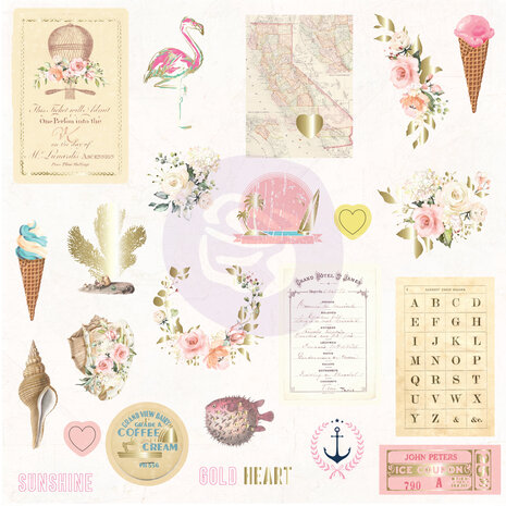 Prima Marketing Inc Golden Coast Ephemera (995126) Prima Marketing Inc Golden Coast Ephemera (995126)