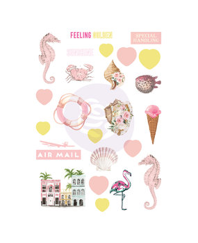 Prima Marketing Inc Golden Coast Puffy Stickers (995140) Prima Marketing Inc Golden Coast Puffy Stickers (995140)