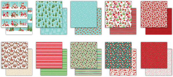 Craft Consortium It's Snome Time 12x12 Inch Paper Pad (CCPPAD011) Craft Consortium It's Snome Time 12x12 Inch Paper Pad (CCPPAD011)