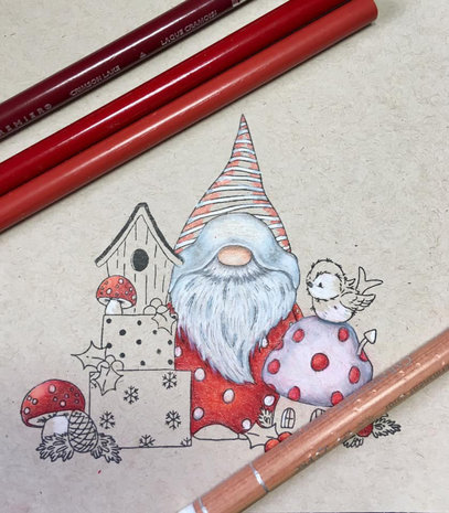 Craft Consortium Robin Mischief Clear Stamps (CCSTMP014) Craft Consortium Robin Mischief Clear Stamps (CCSTMP014)