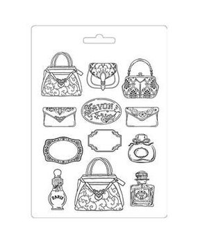Stamperia Soft Maxi Mould Perfumery (K3PTA456) Stamperia Soft Maxi Mould Perfumery (K3PTA456)