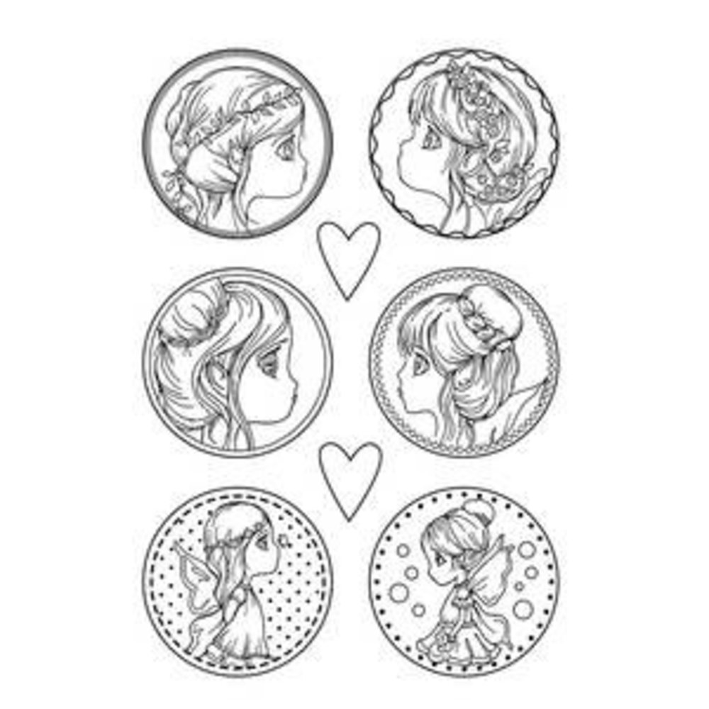 Stamperia Soft Maxi Mould Fairies (K3PTA460) Stamperia Soft Maxi Mould Fairies (K3PTA460)