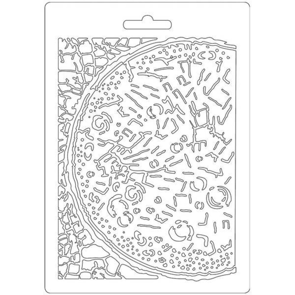 Stamperia Texture Impression Soft Mould A5 Cosmos Moon (K3PTA518) Stamperia Texture Impression Soft Mould A5 Cosmos Moon (K3PTA518)