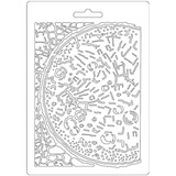 Stamperia Texture Impression Soft Mould A5 Cosmos Moon (K3PTA518)