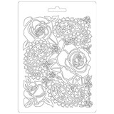 Stamperia Texture Impression Soft Mould A5 Roses (K3PTA520)