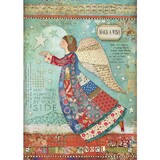 Stamperia Rice Paper A4 Make a Wish Angel (DFSA4407)*