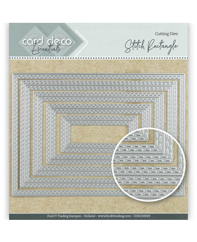 Card Deco Snijmal Stitch Rectangle (CDECD0029) Card Deco Snijmal Stitch Rectangle (CDECD0029)