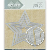 Card Deco Snijmal Stitch Star (CDECD0032)