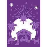 Gemini Away in a Manger Cut & Embossing Folder (GEM-CEF-AIAM)