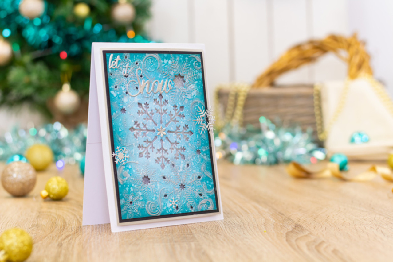 Gemini Snowflake Swirls Cut & Embossing Folder (GEM-CEF-SSWI) Gemini Snowflake Swirls Cut & Embossing Folder (GEM-CEF-SSWI)