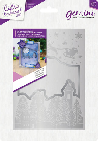 Gemini Christmas Eve Cut & Embossing Folder (GEM-CEF-CEVE)