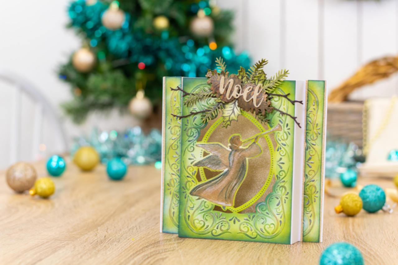 Gemini Christmas Angel Cut & Embossing Folder (GEM-CEF-CANG) Gemini Christmas Angel Cut & Embossing Folder (GEM-CEF-CANG)