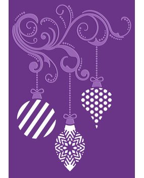 Gemini Bauble Flourish Cut & Embossing Folder (GEM-CEF-BAFL)