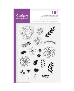 Crafter's Companion Summer Garden Clear Stamps (CC-SP-CA-SUG)