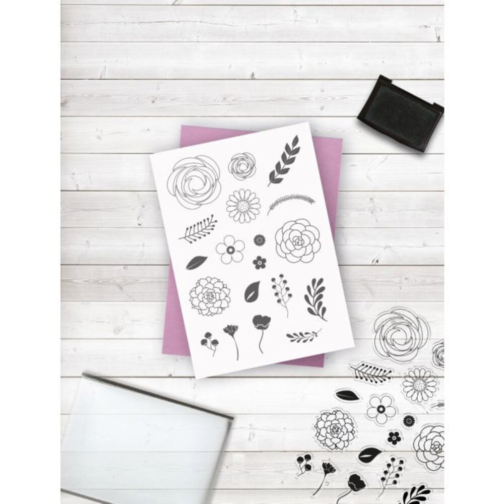 Crafter's Companion Summer Garden Clear Stamps (CC-SP-CA-SUG) Crafter's Companion Summer Garden Clear Stamps (CC-SP-CA-SUG)