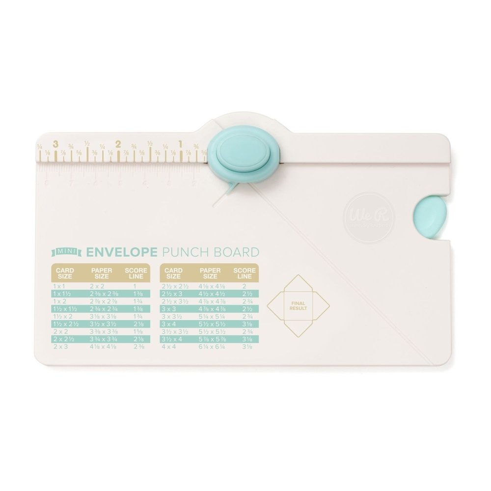We R Memory Keepers Mini Envelope Punch Board (660541) We R Memory Keepers Mini Envelope Punch Board (660541)
