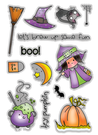 Polkadoodles Hey Pumpkin Clear Stamps (PD7456) Polkadoodles Hey Pumpkin Clear Stamps (PD7456)