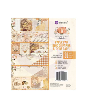 Prima Marketing Inc Autumn Sunset 6x6 Inch Paper Pad (995492) Prima Marketing Inc Autumn Sunset 6x6 Inch Paper Pad (995492)