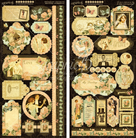 Graphic 45 Le Romantique 12x12 Inch Deluxe Collector's Edition (4501952) Graphic 45 Le Romantique 12x12 Inch Deluxe Collector's Edition (4501952)