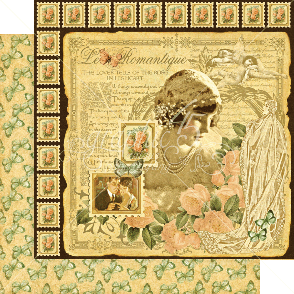 Graphic 45 Le Romantique 12x12 Inch Deluxe Collector's Edition (4501952) Graphic 45 Le Romantique 12x12 Inch Deluxe Collector's Edition (4501952)