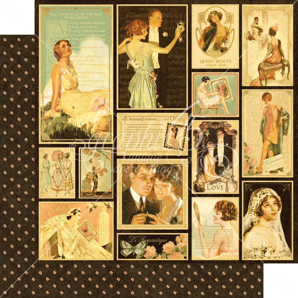 Graphic 45 Le Romantique 12x12 Inch Deluxe Collector's Edition (4501952) Graphic 45 Le Romantique 12x12 Inch Deluxe Collector's Edition (4501952)