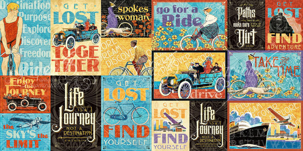 Graphic 45 Life's a Journey Journaling & Ephemera Cards (4501950) Graphic 45 Life's a Journey Journaling & Ephemera Cards (4501950)
