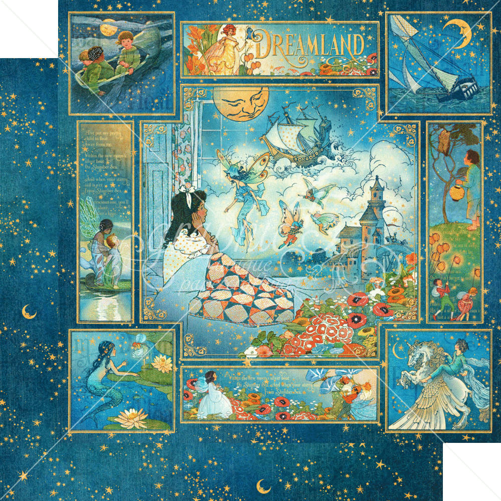 Graphic 45 Dreamland 12x12 Inch Collection Pack (4501931) Graphic 45 Dreamland 12x12 Inch Collection Pack (4501931)