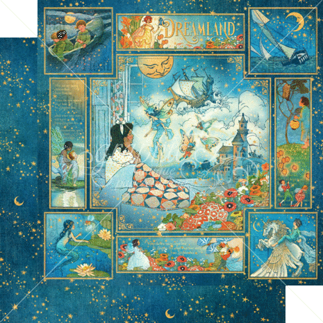 Graphic 45 Dreamland 12x12 Inch Collection Pack (4501931) Graphic 45 Dreamland 12x12 Inch Collection Pack (4501931)