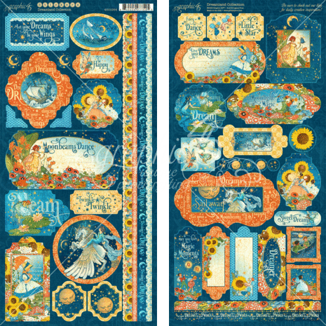 Graphic 45 Dreamland Stickers (4501934) Graphic 45 Dreamland Stickers (4501934)