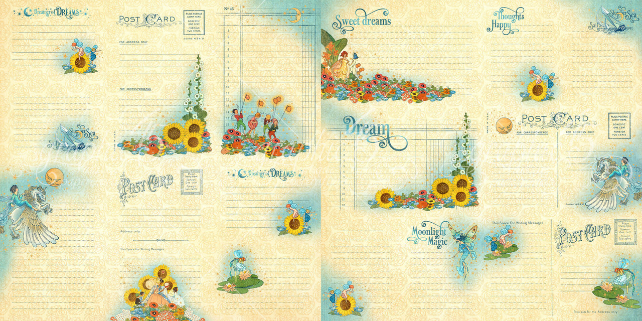 Graphic 45 Dreamland Journaling & Ephemera Cards (4501935) Graphic 45 Dreamland Journaling & Ephemera Cards (4501935)