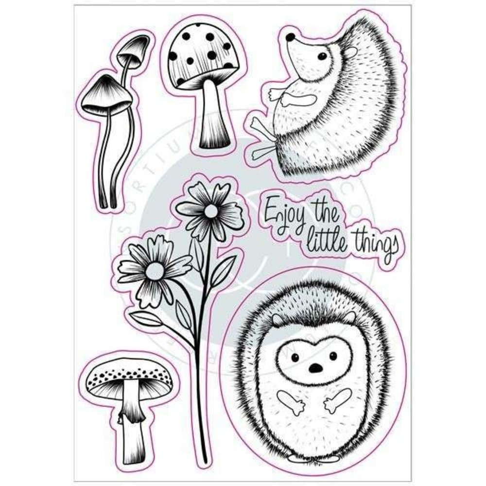 Craft Consortium Harry the Hedgehog Clear Stamps (CCSTMP016)