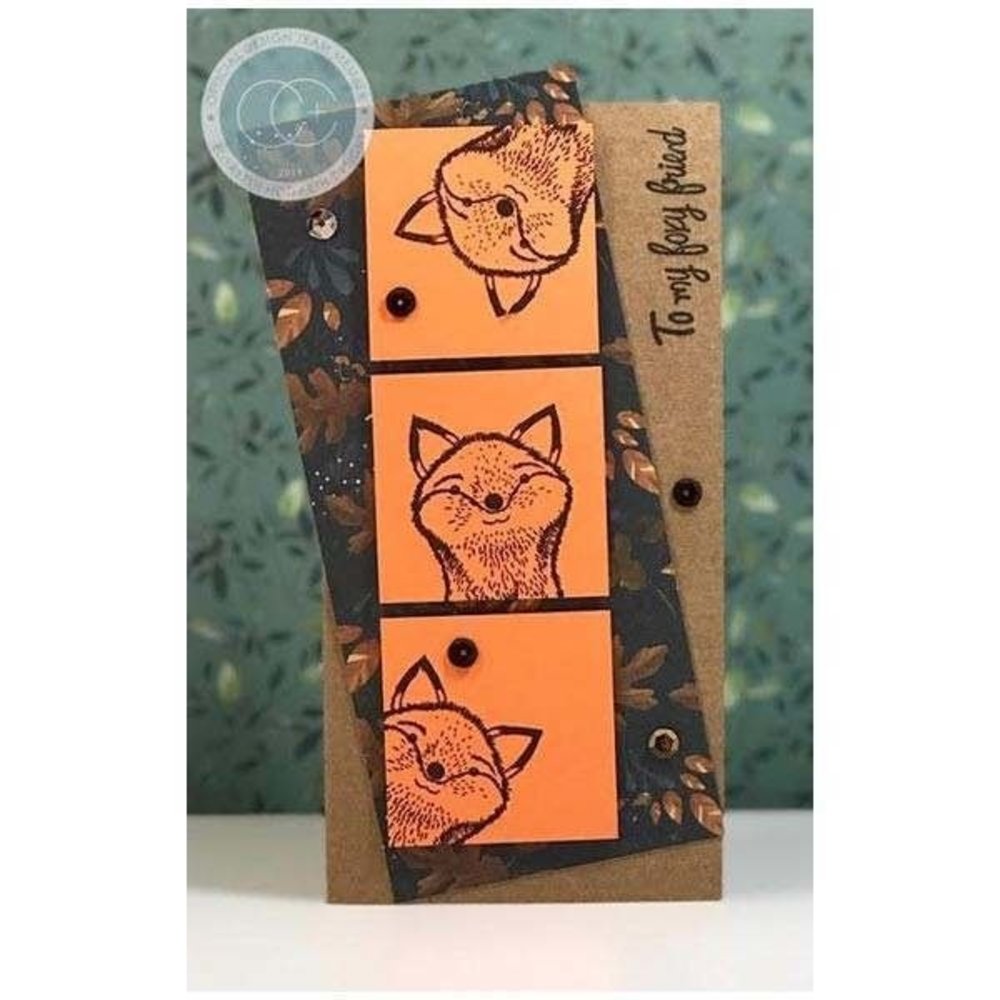Craft Consortium Over The Hedge Henry the Fox Clear Stamps (CCSTMP017) Craft Consortium Over The Hedge Henry the Fox Clear Stamps (CCSTMP017)