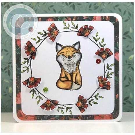 Craft Consortium Over The Hedge Henry the Fox Clear Stamps (CCSTMP017) Craft Consortium Over The Hedge Henry the Fox Clear Stamps (CCSTMP017)