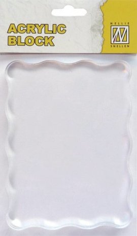 Nellie Snellen Acrylic Block 12x9 cm (AB007) Nellie Snellen Acrylic Block 12x9 cm (AB007)