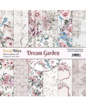 ScrapBoys Dream Garden 6x6 Inch Paper Pad (DRGA-09) ScrapBoys Dream Garden 6x6 Inch Paper Pad (DRGA-09)