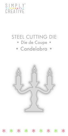 Simply Creative Candelabra Die (SCDIE126X19) OP=OP! Simply Creative Candelabra Die (SCDIE126X19) OP=OP!