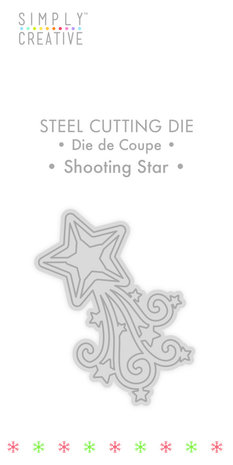 Simply Creative Shooting Star Die (SCDIE119X19) OP=OP! Simply Creative Shooting Star Die (SCDIE119X19) OP=OP!