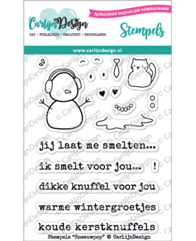 Carlijn Design Clear Stamps Sneeuwpop (CDST0040)