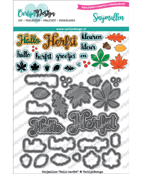 Carlijn Design Snijmal Hallo Herfst (CDSN-0022) Carlijn Design Snijmal Hallo Herfst (CDSN-0022)