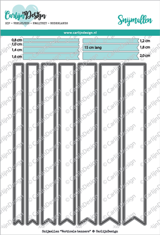 Carlijn Design Snijmal Verticale Banners (CDSN-0035)