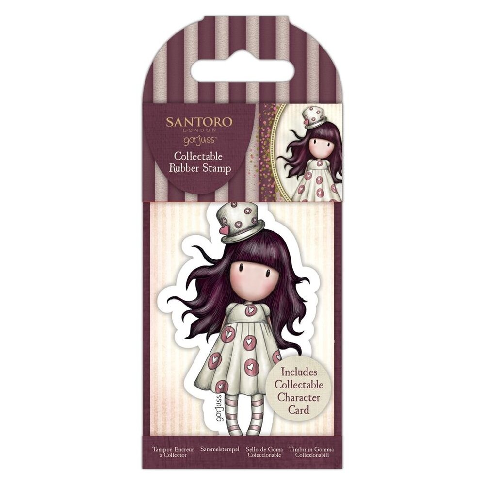 Gorjuss Collectable Mini Rubber Stamp No.68 Loveheart (GOR 907333) Gorjuss Collectable Mini Rubber Stamp No.68 Loveheart (GOR 907333)