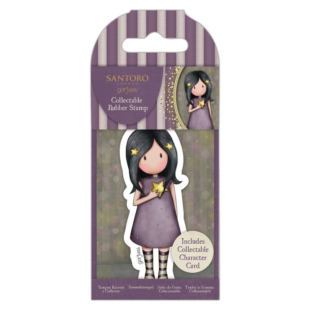 Gorjuss Collectable Mini Rubber Stamp No.74 Starlight (GOR 907339)