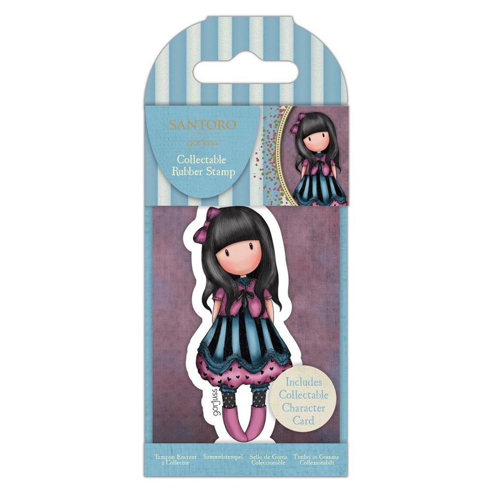 Gorjuss Collectable Mini Rubber Stamp No.75 The Frock (GOR 907340) Gorjuss Collectable Mini Rubber Stamp No.75 The Frock (GOR 907340)