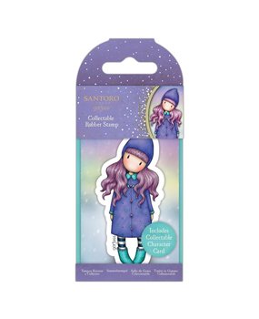 Gorjuss Collectable Mini Rubber Stamp No.80 Northern Lights (GOR 907345)