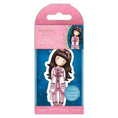 Gorjuss Collectable Mini Rubber Stamp No.83 Goodnight Gorjuss (GOR 907348) Gorjuss Collectable Mini Rubber Stamp No.83 Goodnight Gorjuss (GOR 907348)